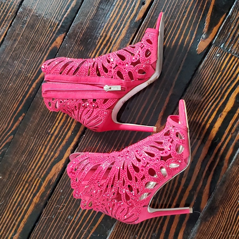 Jessica Simpson Wicked Red Heels